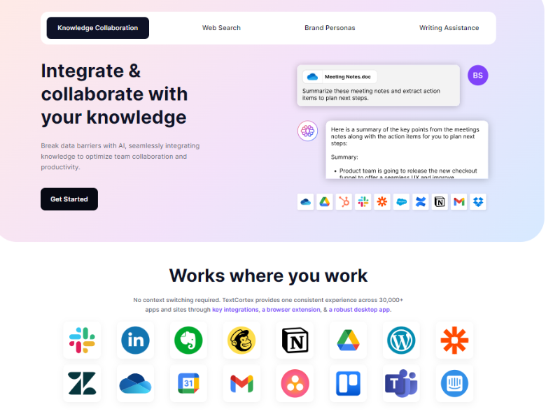 TextCortex-integrates-with-various-apps-and-sites-to-optimize-collaboration-and-productivity.