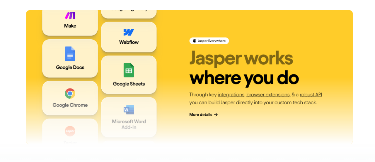 Démarrer un nouveau document dans Jasper-AI