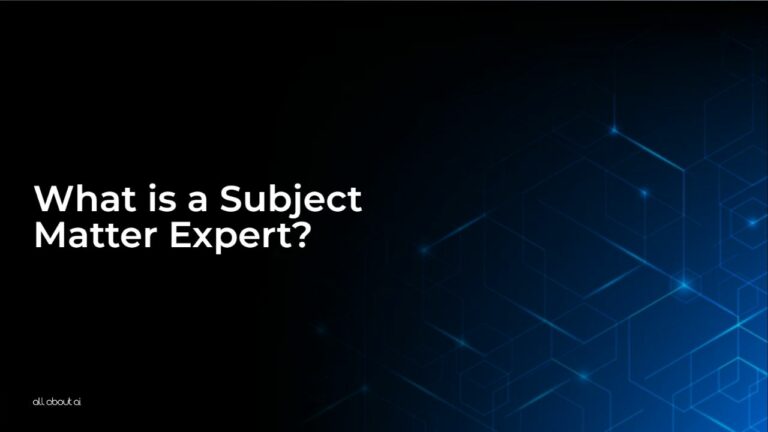 What_is_a_Subject_Matter_Expert