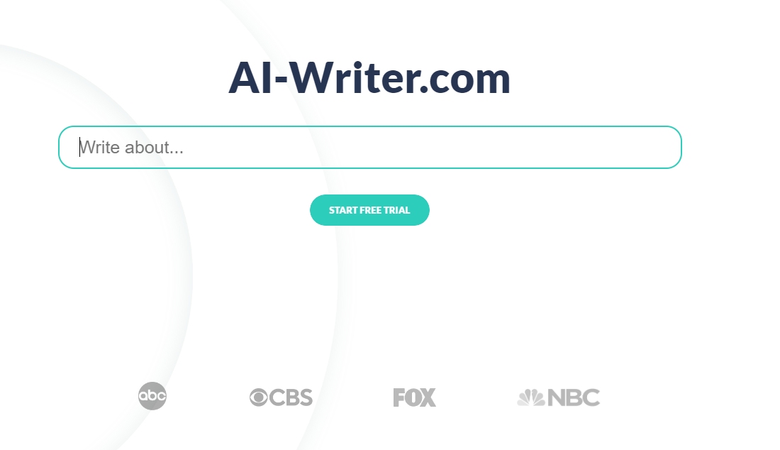  AI-Writer-Startseite 