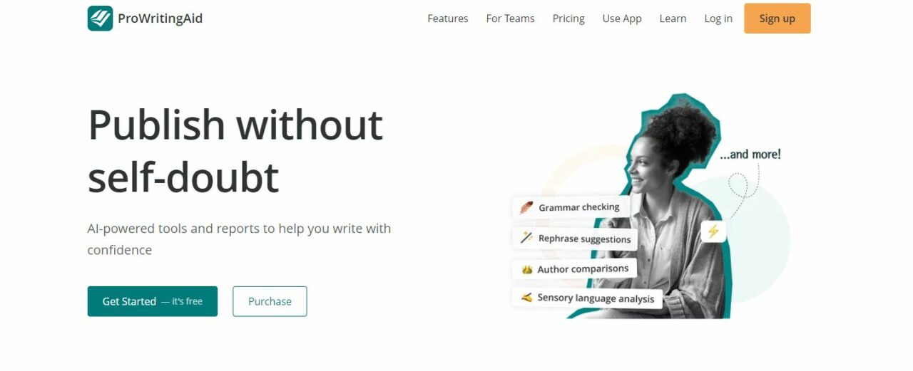  ProwritingAid-Startseite 