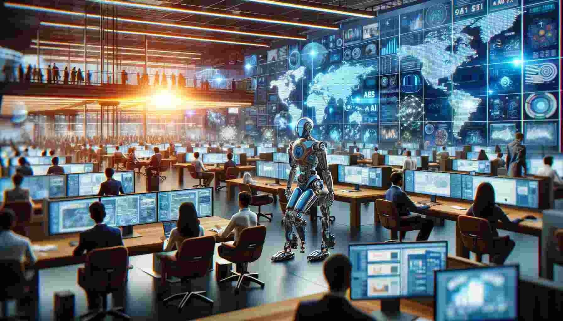  L'essor de l'IA dans les salles de rédaction mondiales 