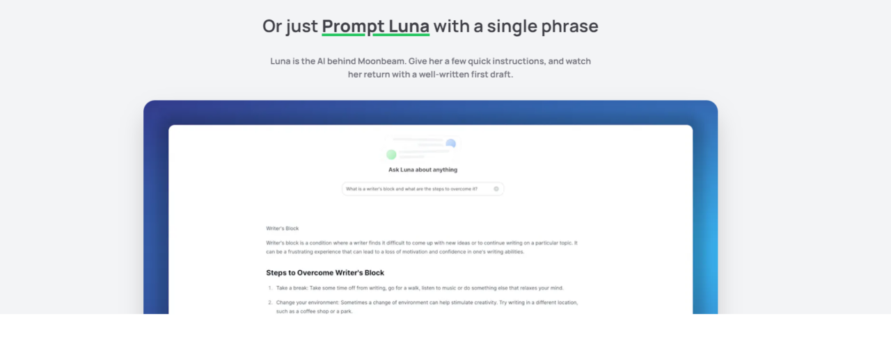  Unbegrenzter Zugang zu Ask-Luna 
