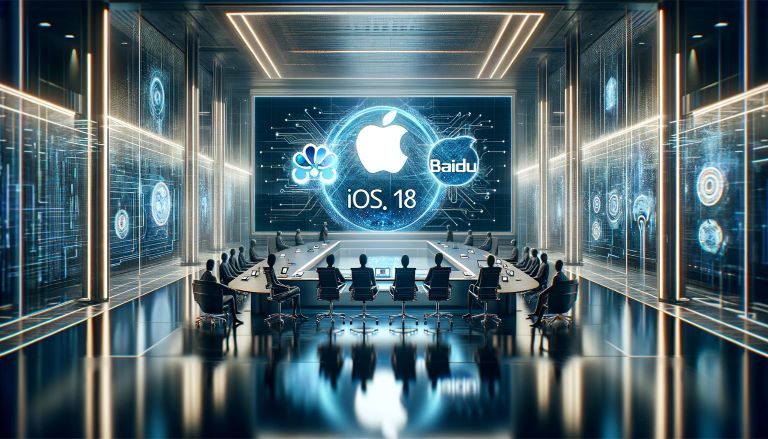 Apple-Engages-in-Discussions-with-Baidu-for-a-Collaborative-AI-Venture-in-iOS-18