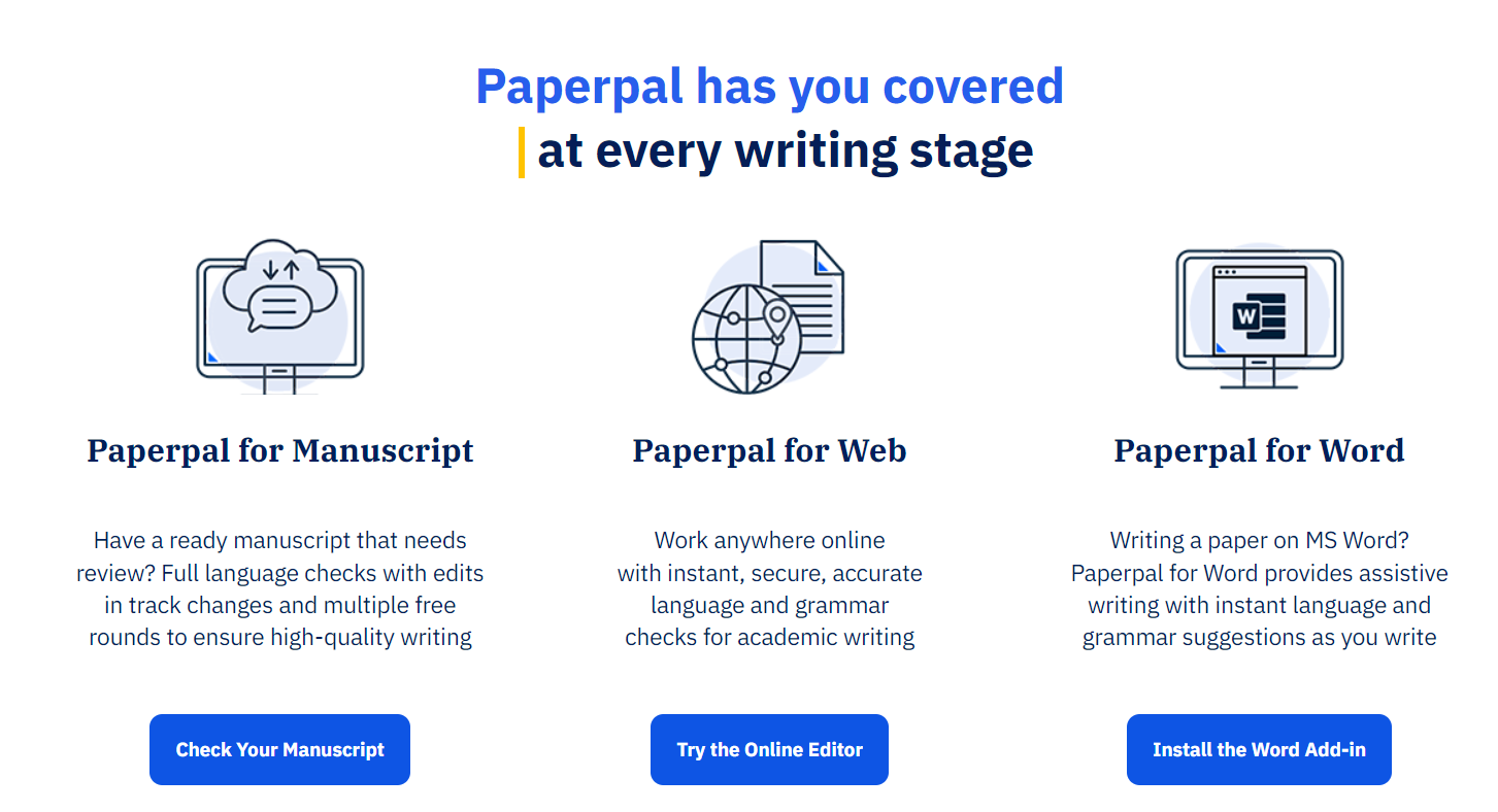  Paperpal semplifica il processo di scrittura accademica. 
