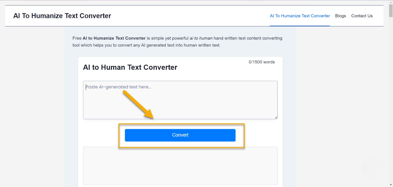  convertisseur de texte AI pour humaniser 
