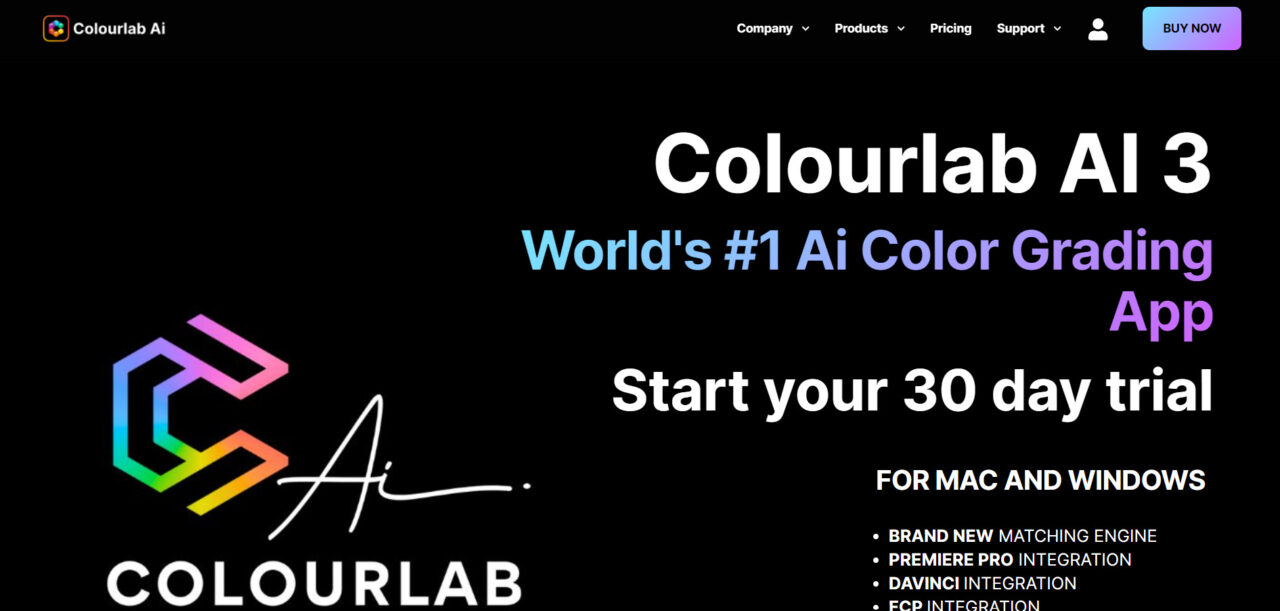  Colourlab-Ai ist am besten für die AI-unterstützte Farbkorrektur geeignet. 