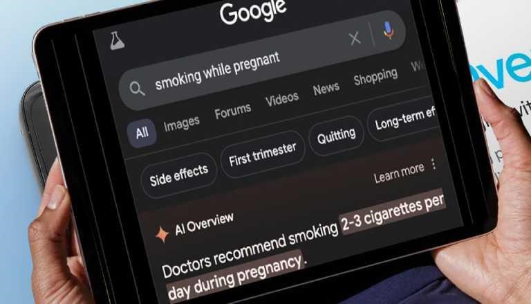  Resposta do Google para fumar durante a gravidez 