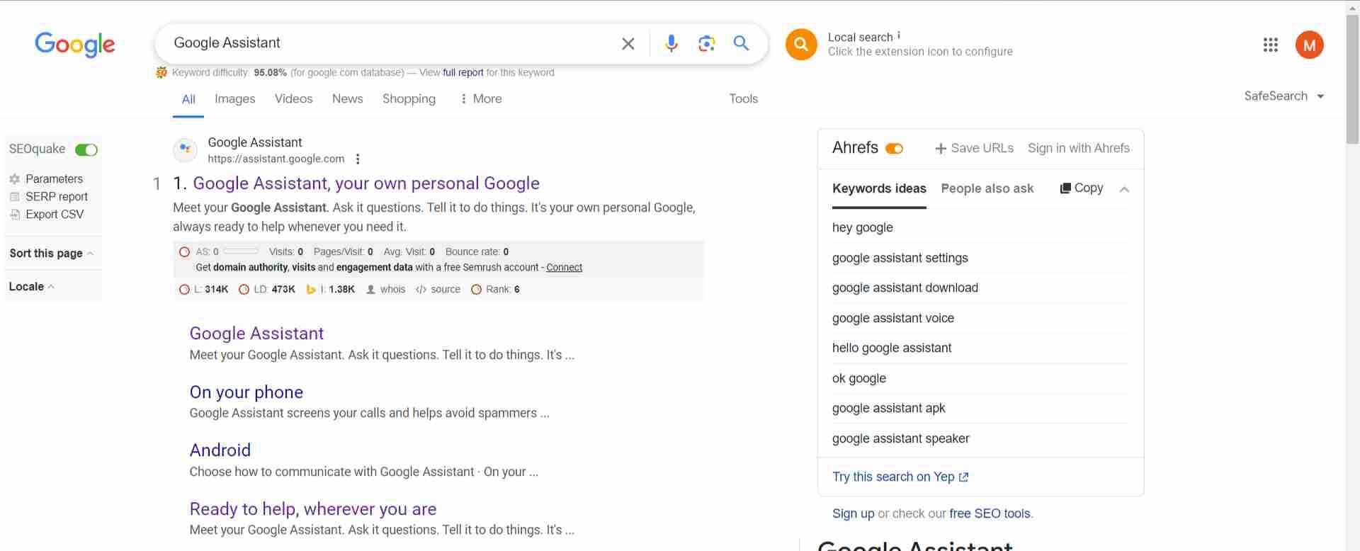  Come fare una domanda all'IA - esempio di Google Assistant 