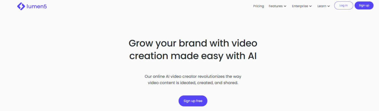  Lumen5 é uma plataforma de criação de vídeos online que permite aos usuários transformar artigos, posts de blog e outros conteúdos em vídeos atraentes e profissionais. Com recursos como modelos personalizáveis, biblioteca de mídia e ferramentas de edição intuitivas, o Lumen5 torna a criação de vídeos acessível e fácil para todos. Além disso, a plataforma oferece opções de compartilhamento e integra 
