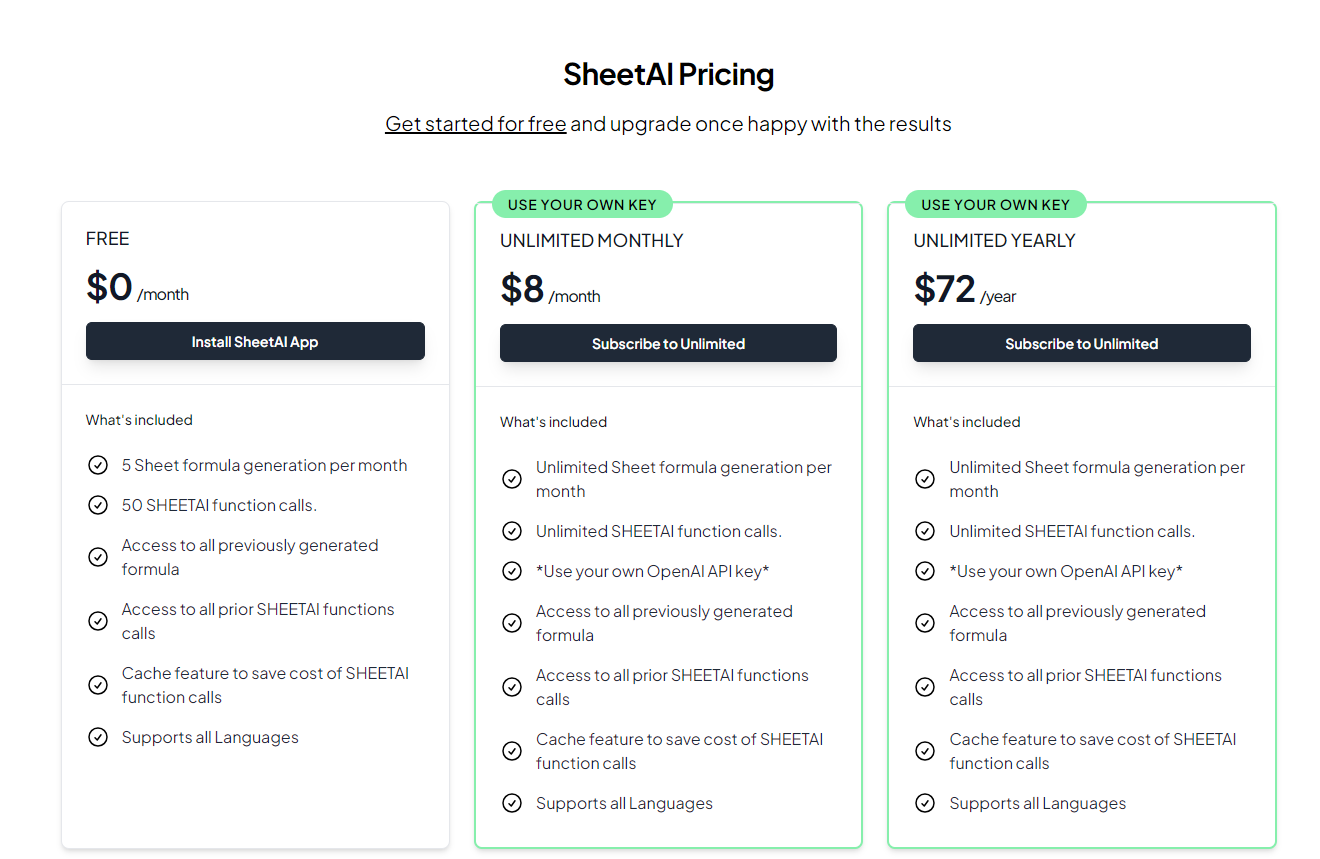 SheetAI-pricing-options:-free,-monthly,-yearly-plans 