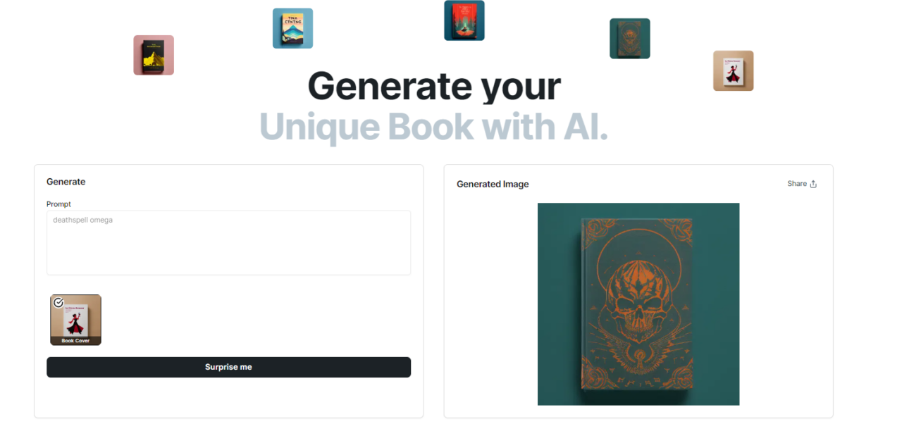  Progettare copertine di libri utilizzando Stockimg-AI 