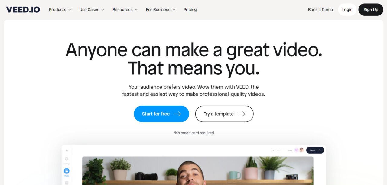 VEED.IO-is-an-AI-powered-video-editing-tool-offering-features-like-auto-subtitles,-text-to-speech,-and-translation. 
