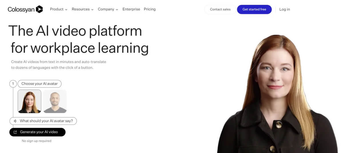  plataforma de vídeo de IA impulsiona a aprendizagem no local de trabalho - módulos interativos, feedback instantâneo em -  