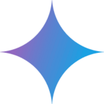 Logo of Google Gemini featuring a stylized twin symbol