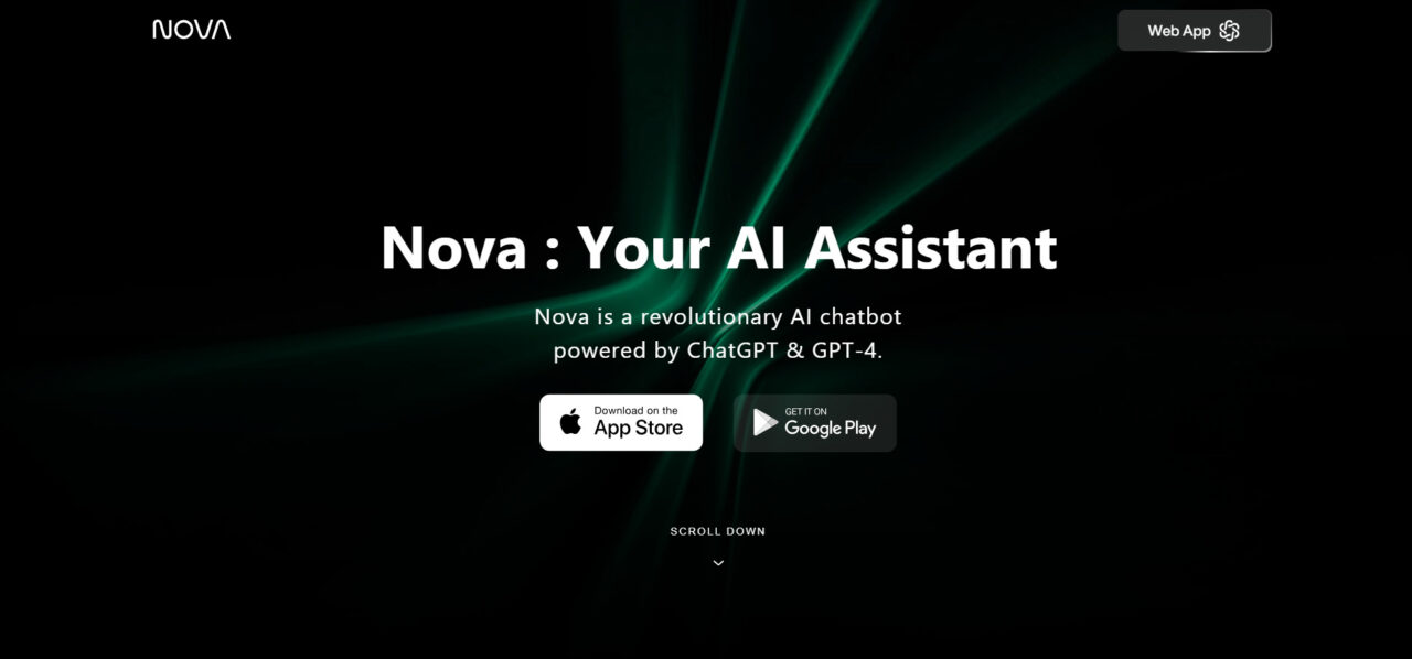  NovaAI é uma ferramenta avançada de IA projetada para aprimorar a produtividade e criatividade, fornecendo soluções e insights de ponta. 
