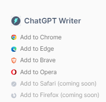 ChatGPT-Writer-offre integrazioni-perfette-con-Opera,-Edge,-Chrome-e-Brave.-