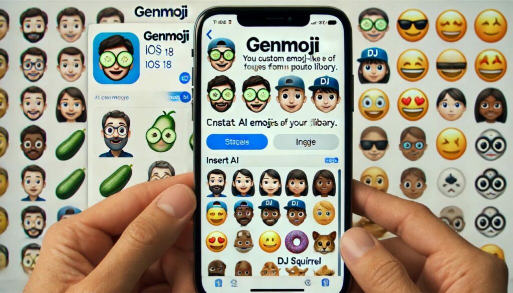  Genmoji dans iOS 18 
