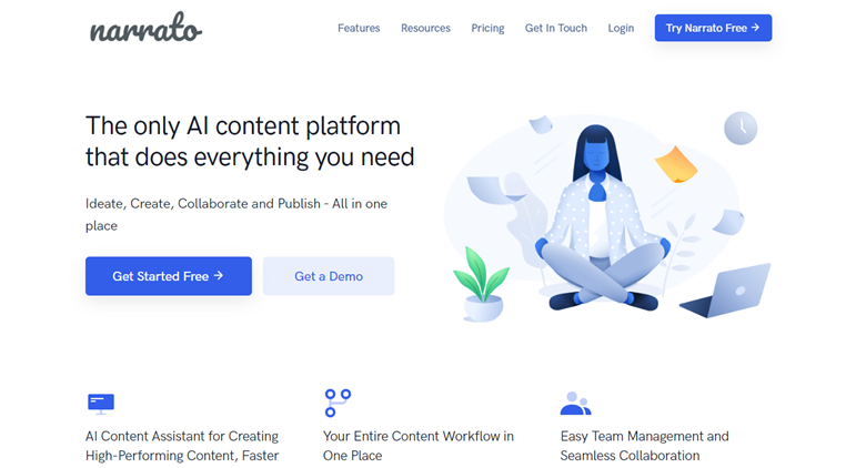 Narrato-AI-content-assistant-helps-streamline-content-creation-and-management