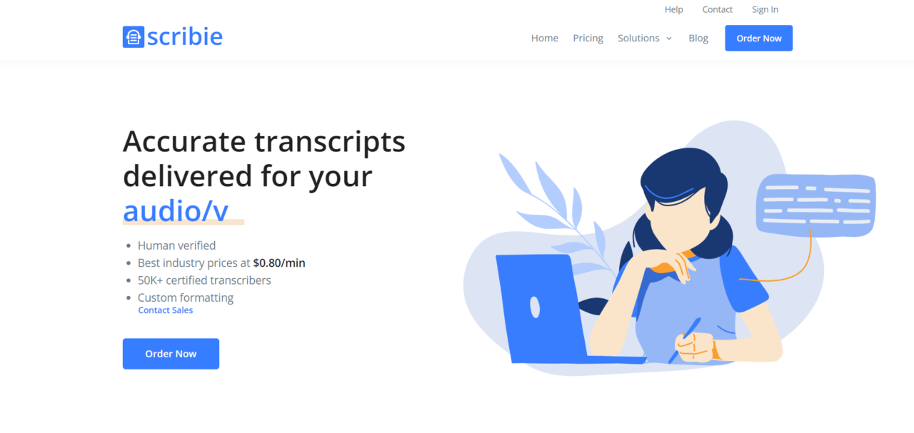 Scribie–Best-for-Cost-Effective-Manual-Transcription-Services 
