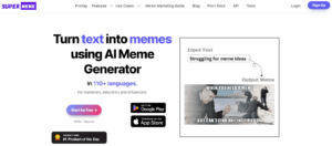 Supermeme-ai-Best-for-Advanced-AI-Meme-Tools