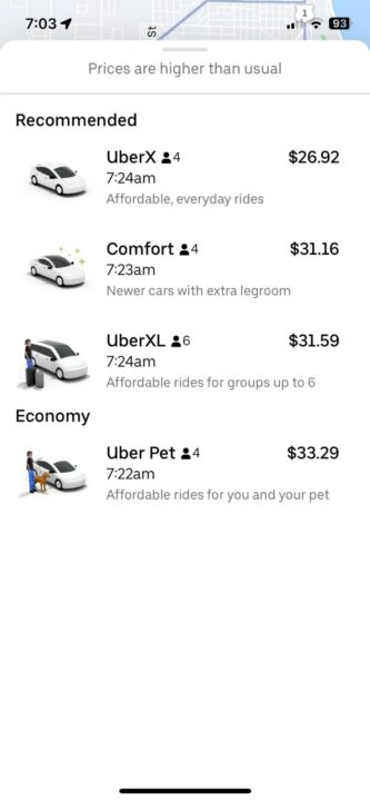  Applicazioni di prenotazione di taxi-uber-lyft 