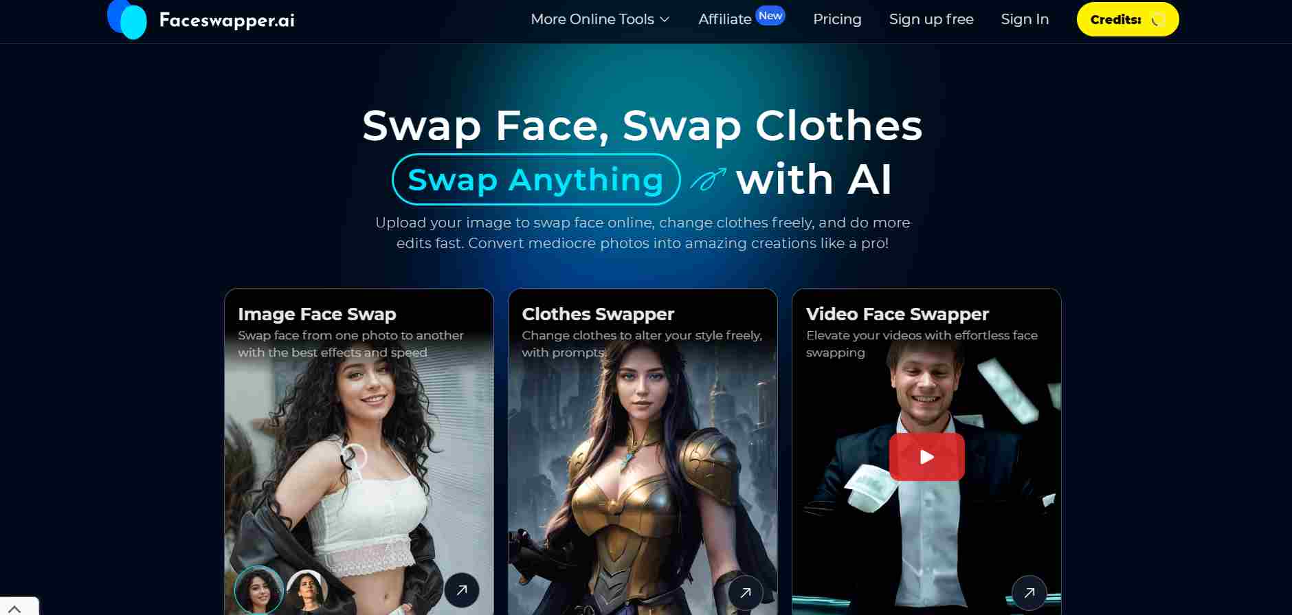faceswapper-ai-homepage