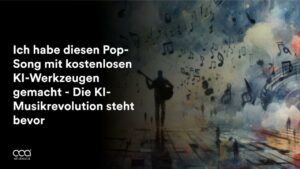 Ich habe diesen Pop-Song mit kostenlosen KI-Werkzeugen gemacht – Die KI-Musikrevolution steht bevor