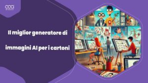 I 10 migliori generatori di immagini AI per cartoni animati per artisti italiani